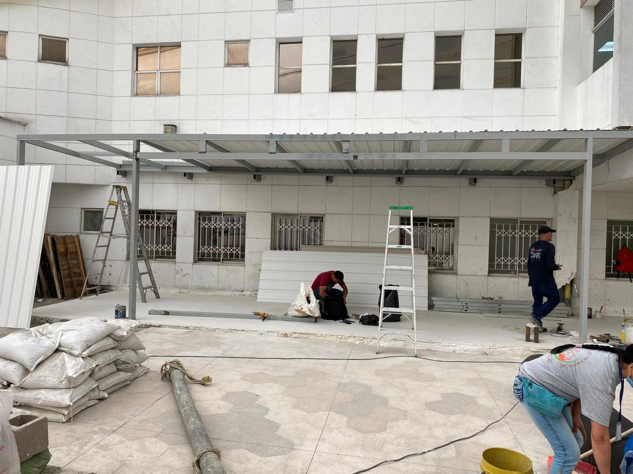 Pérgolas metálicas